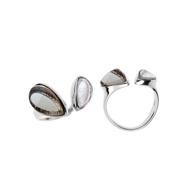 Anello quarzo rosa, fumé, per trasmettere amore — foto 1
