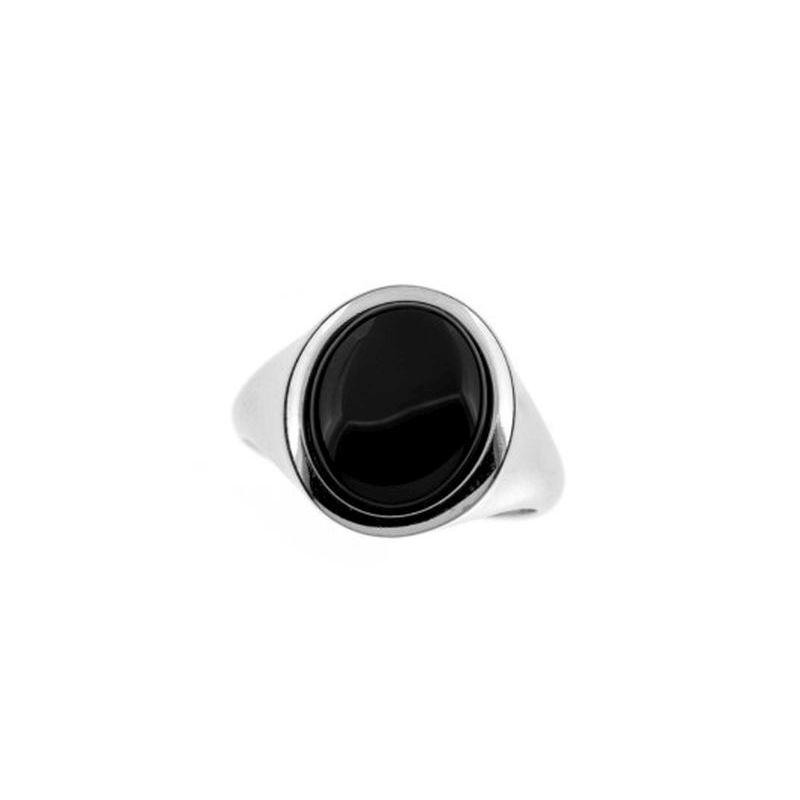 Anello agata tinta nera, per portare l'incredulità — foto 1