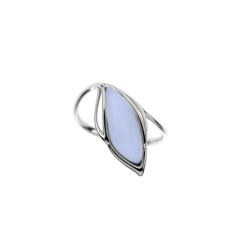 Anello agata laccio blu naturale, per trasmettere eleganza — foto 1