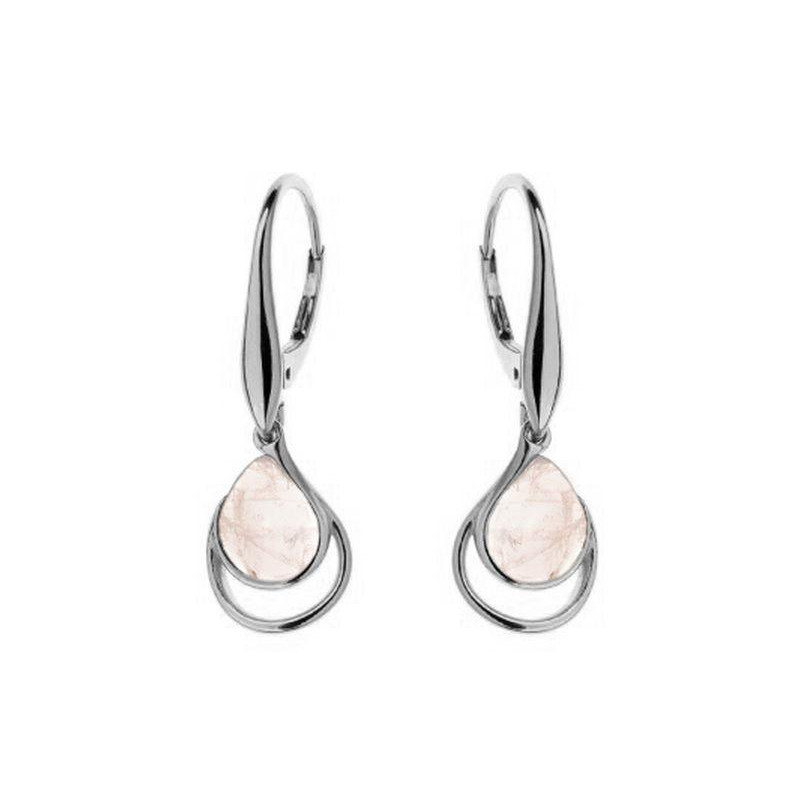 Orecchini quarzo rosa, per evocare dolcezza — foto 1