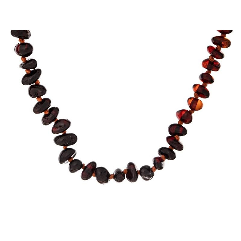 Collana di ambra multicolore per bambini, chiusura a clip, per custodire i sogni — foto 1