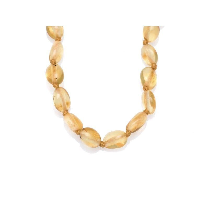 Collana per bebè ambra miele d'oliva, protezione naturale — foto 1
