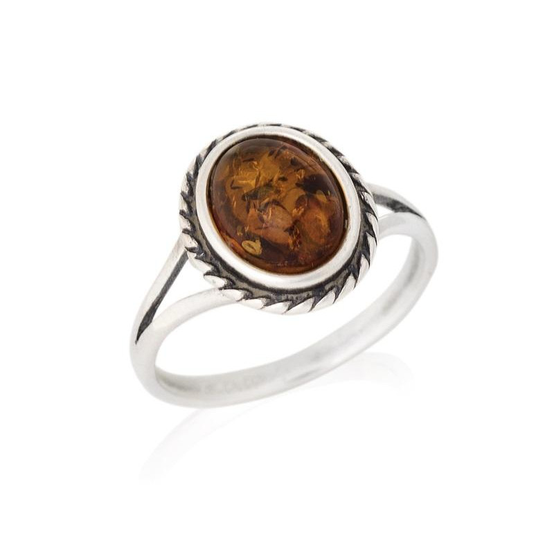 Anello ambra cognac, per racchiudere i tuoi ricordi — foto 1