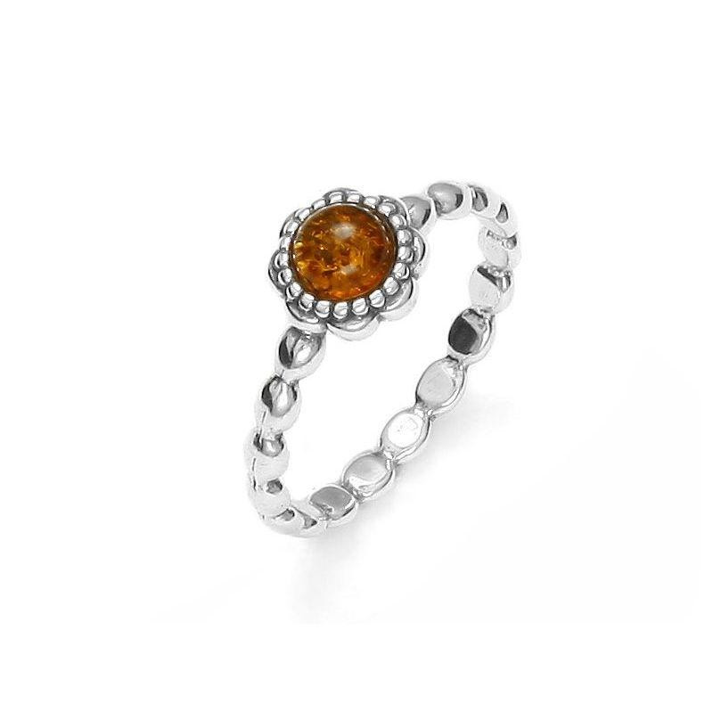 Anello ambra cognac, per portare le tue radici — foto 1