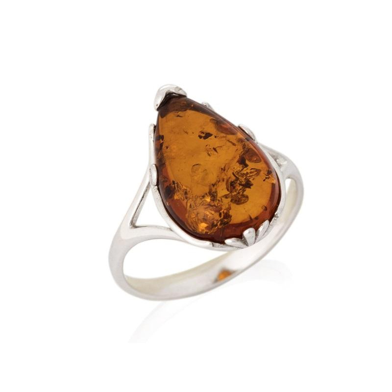 Anello ambra cognac, per tenere accesa la tua luce — foto 1