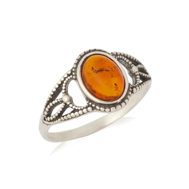 Anello ambra cognac, per raccontare la tua storia — foto 1