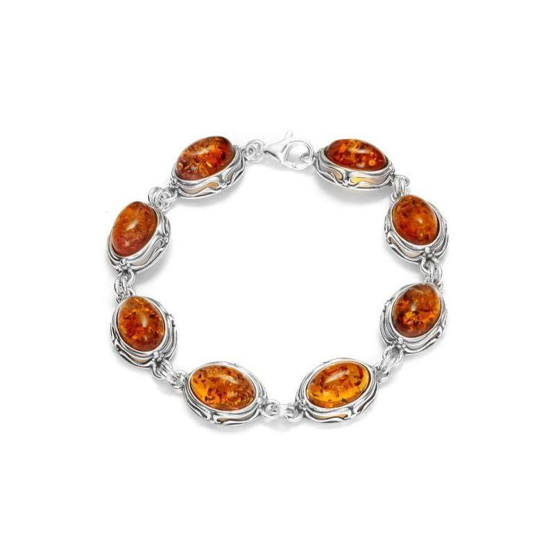 Bracciale ambra cognac, per conservare i ricordi — foto 1