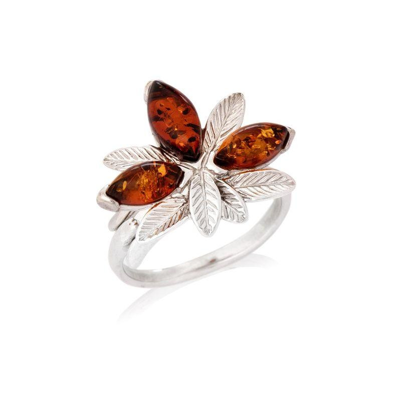 Anello ambra cognac, per evocare i mari del passato — foto 1