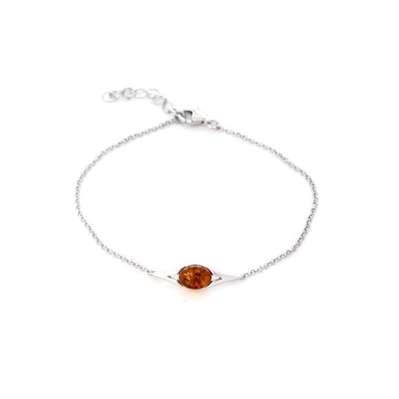 Bracciale ambra cognac, trascendi il tempo — foto 1