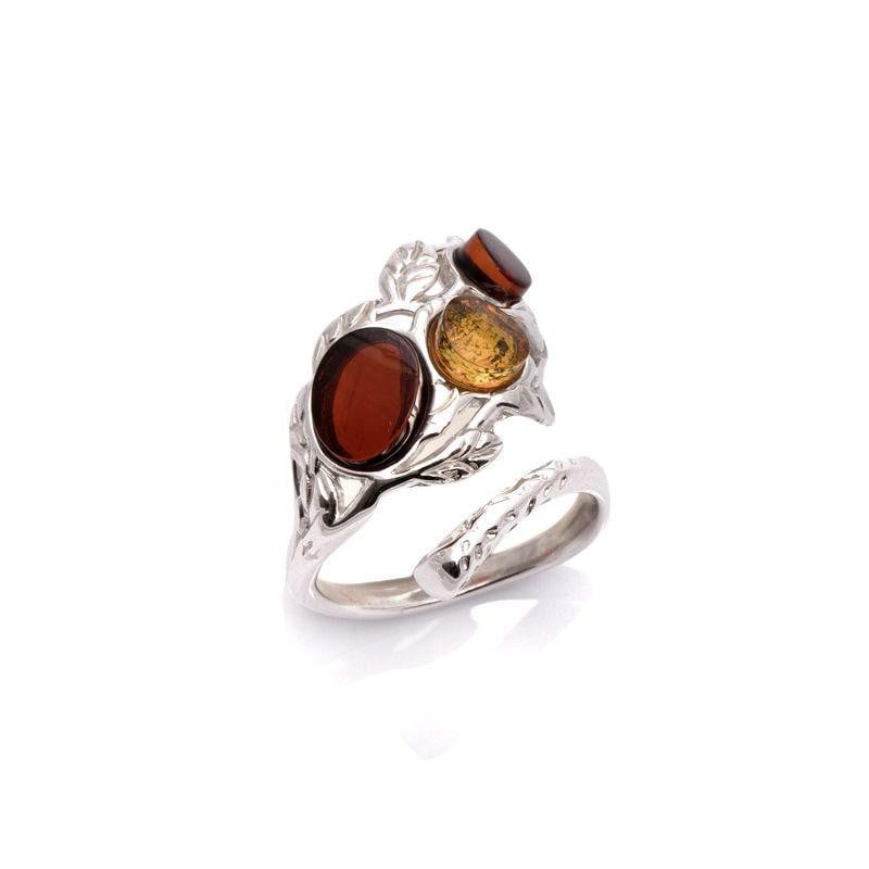 Anello ambra cognac, per custodire i ricordi — foto 1