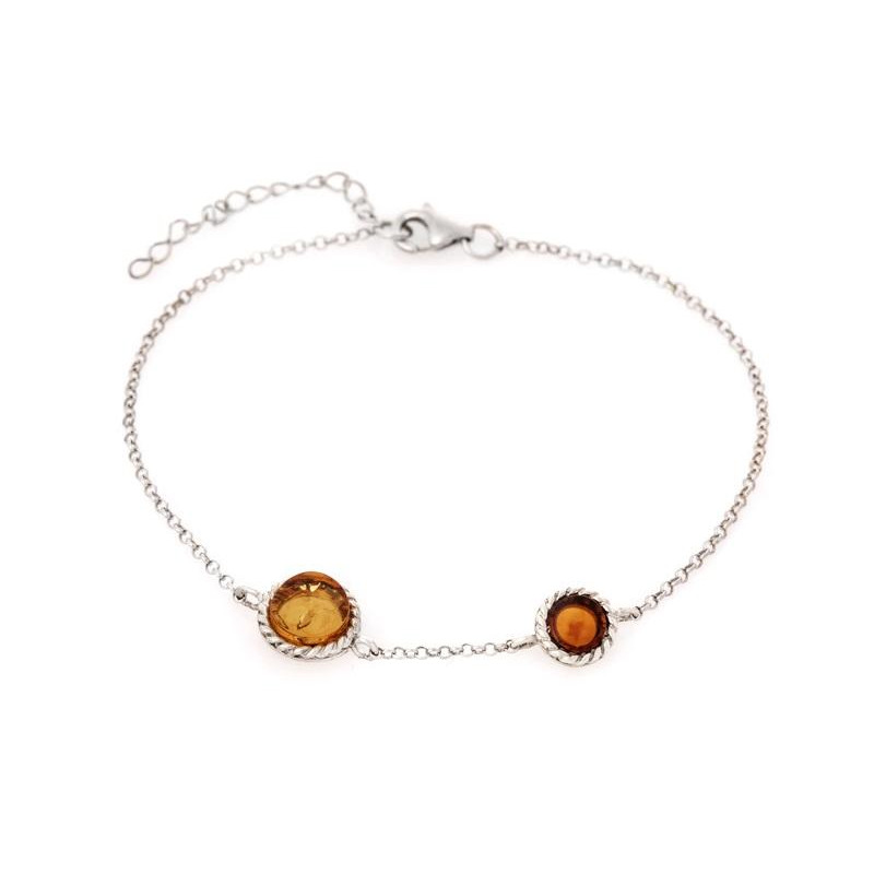 Bracciale ambra cognac, per evocare ricordi dolci — foto 1
