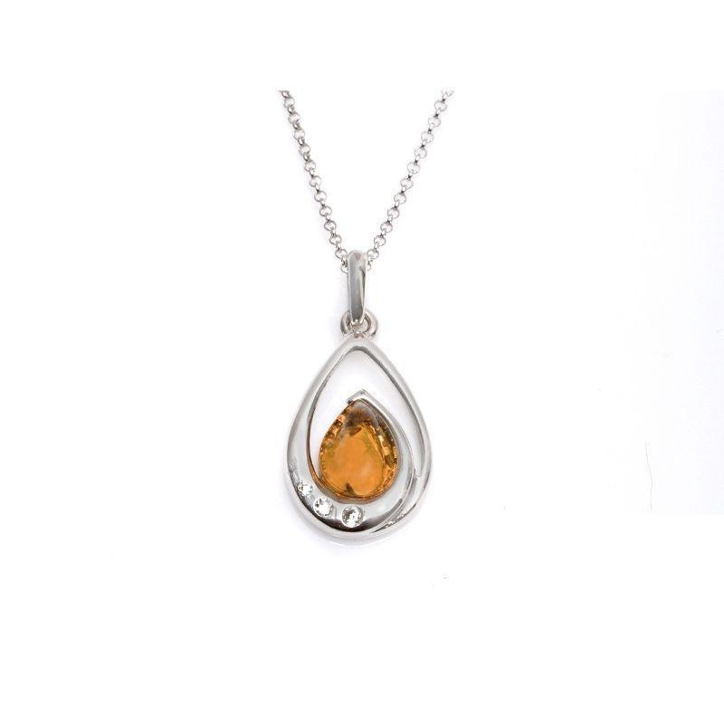 Collana ambra e cristalli Swarovski, per racchiudere il passato — foto 1