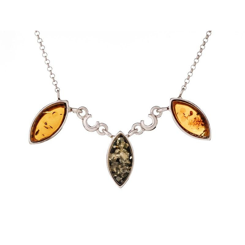 Collana ambra multicolore, per portare la natura nel cuore — foto 1