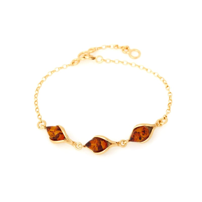Bracciale ambra cognac, per evocare i momenti migliori — foto 1