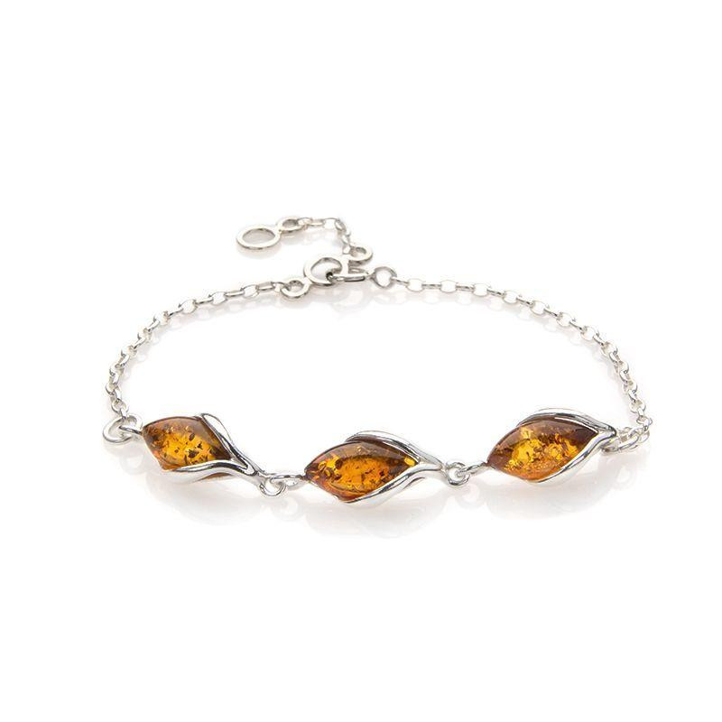 Bracciale ambra cognac, per raccontare storie — foto 1
