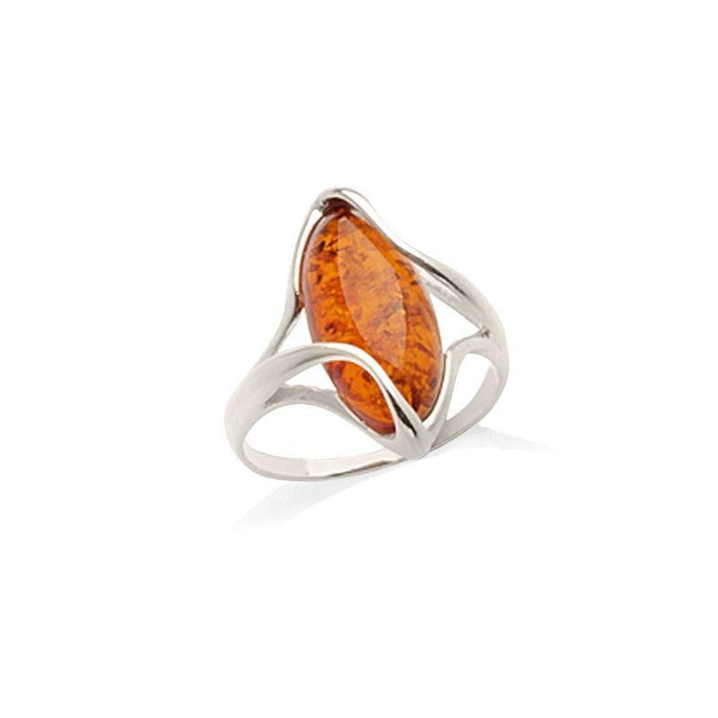 Anello ambra cognac, per preservare ricordi marini — foto 1