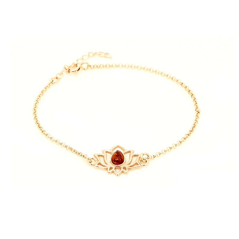 Bracciale Lotus Ambra Cognac, Intenzioni Purerose — foto 1