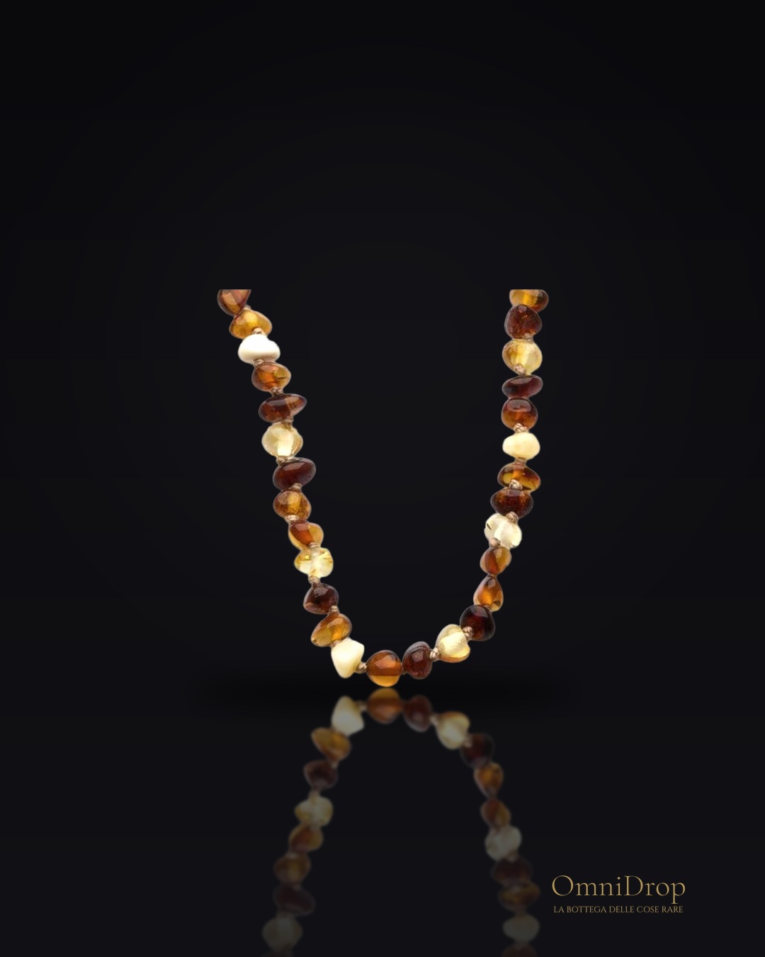 Collana Ambra Multicolore, Per Portare Con Te Un'intenzione