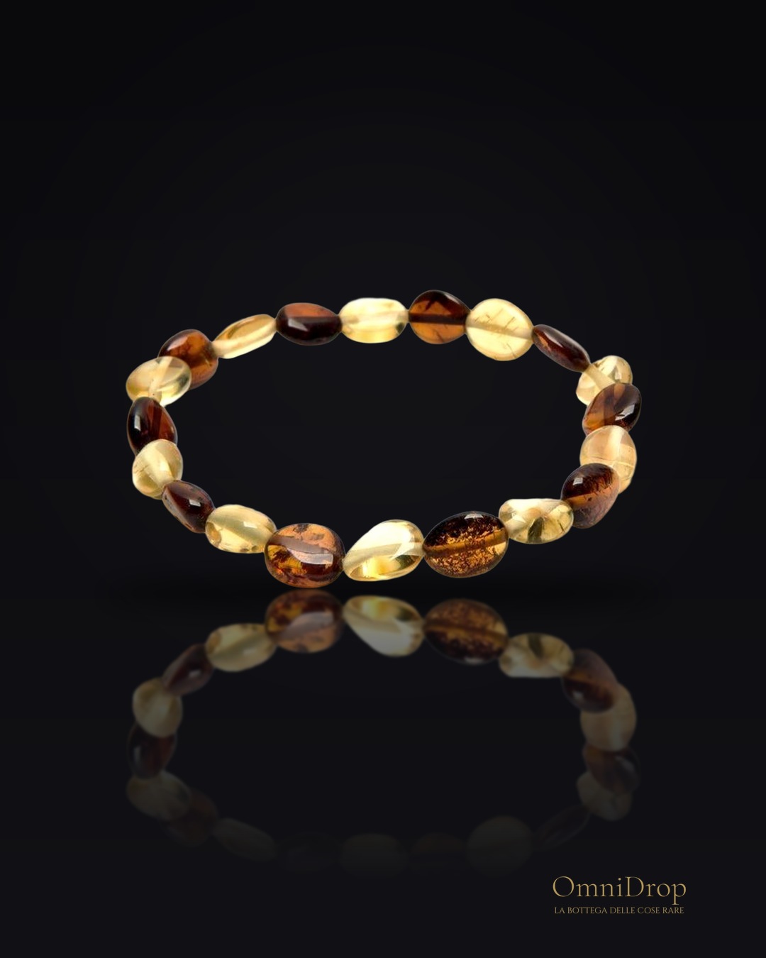 Bracciale ambra multicolore, per custodire i tuoi ricordi