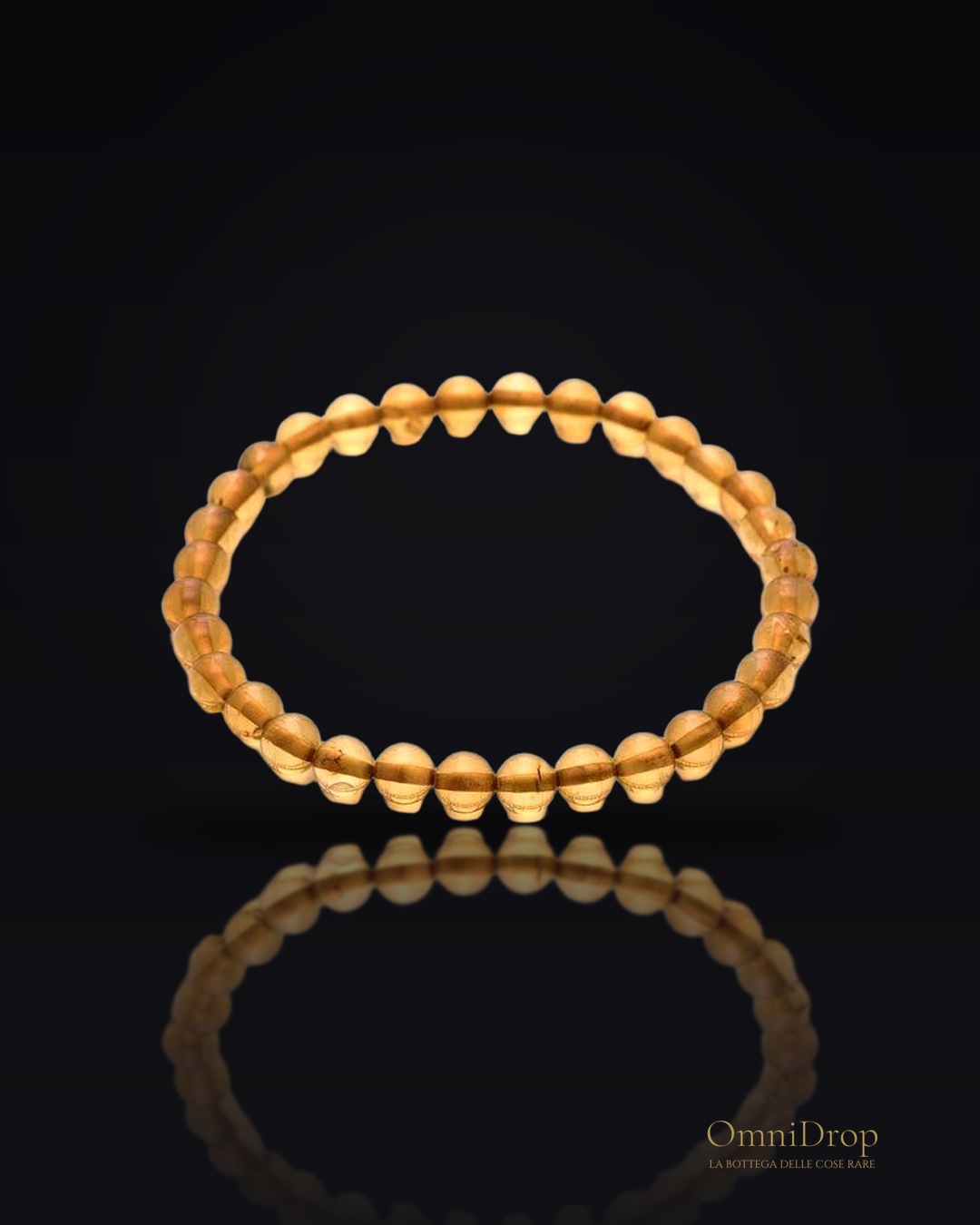 Bracciale ambra cognac, per portare la dolcezza del Mar Baltico