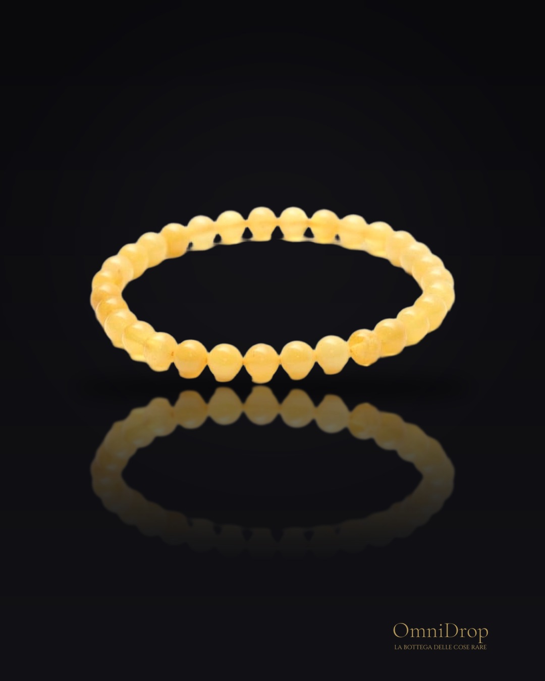 Bracciale ambra miele, per custodire le tue storie