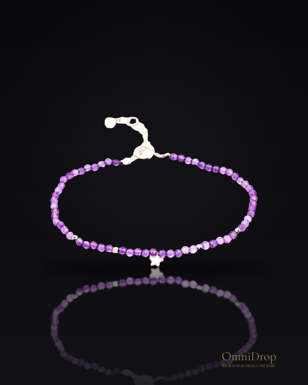 Bracciale amazzonite blu, per evocare l'oceano