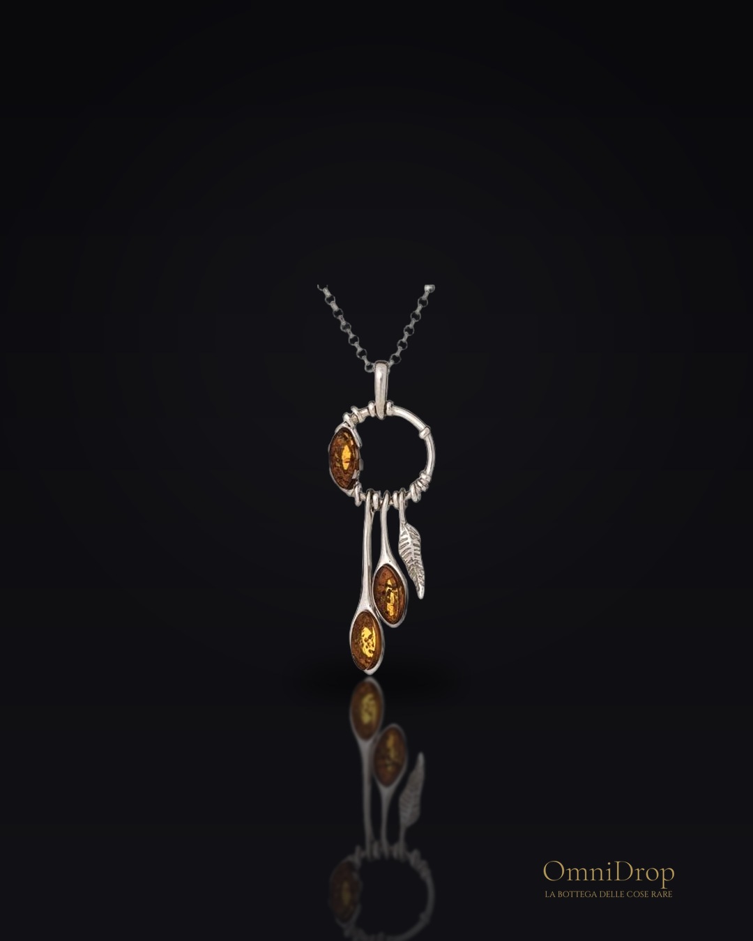 Collana ambra cognac, per custodire i tuoi ricordi