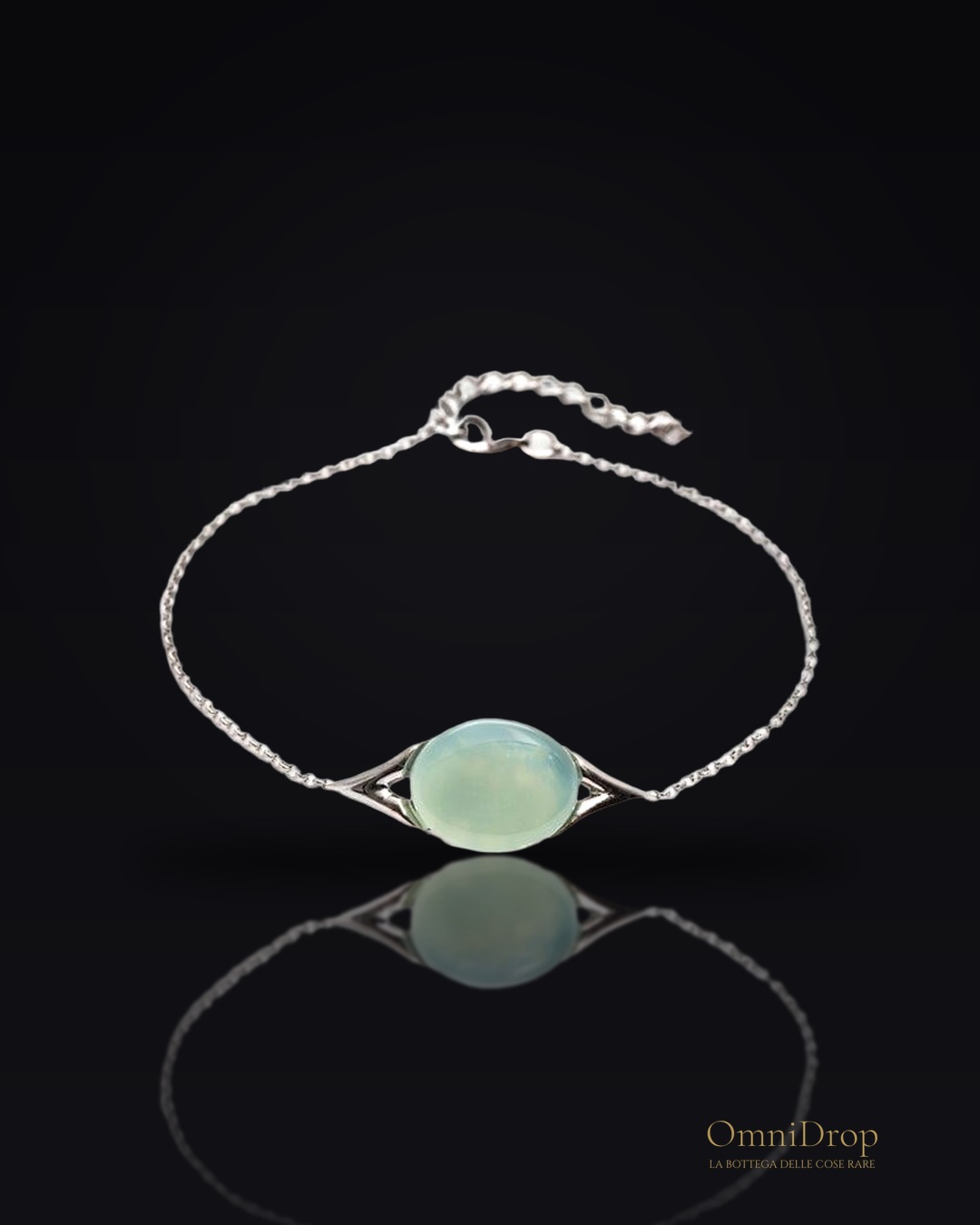 Bracciale agata acquamarina, per custodire i tuoi sogni
