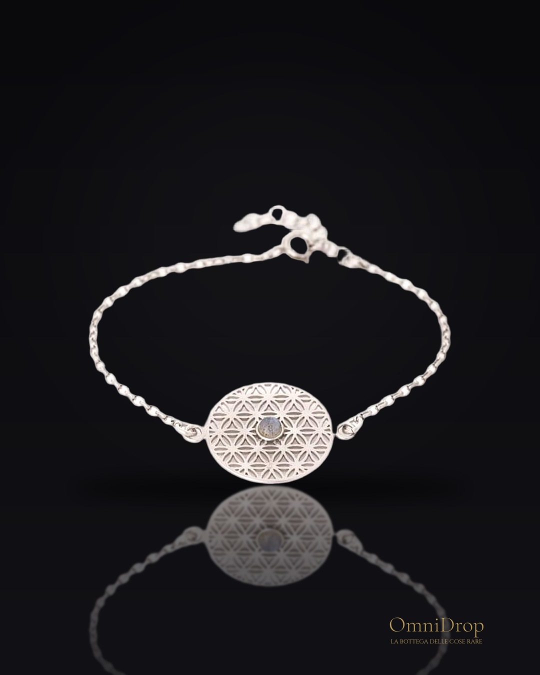Bracciale fiore della vita multicolore, per risvegliare l'essenza interna