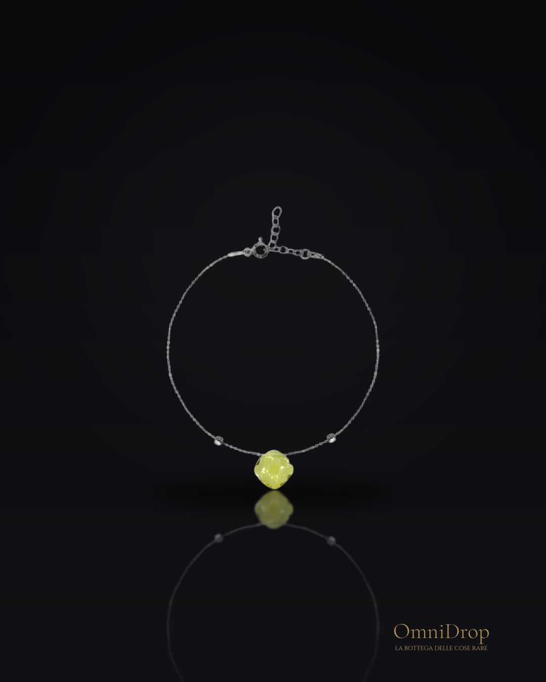 Bracciale quarzo giallo, per evocare memorie dolci