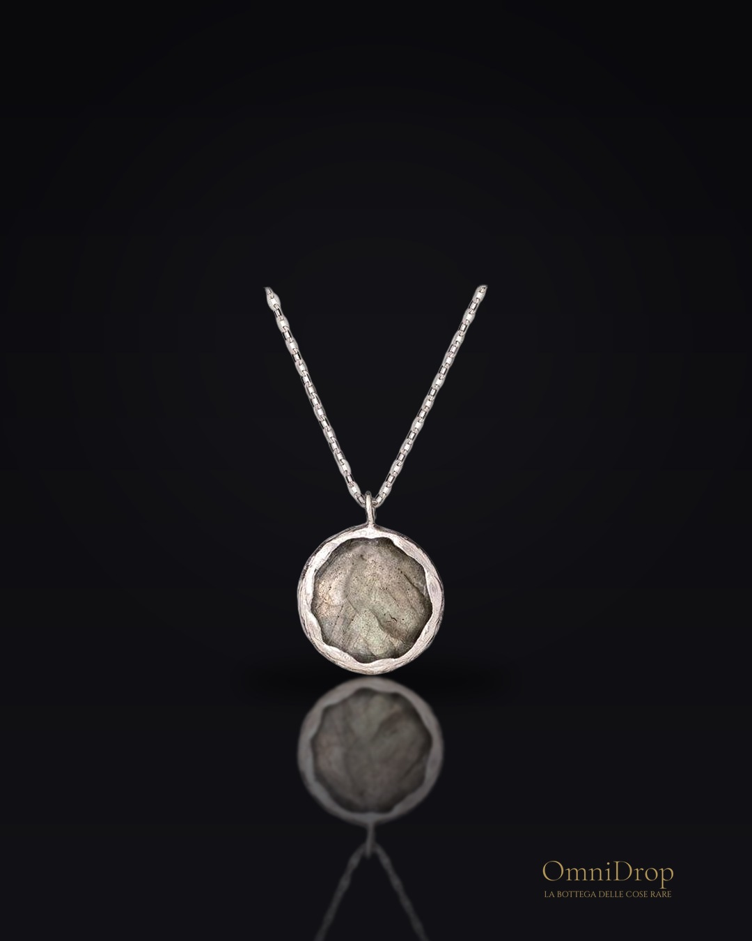 Collana Labradorite Multicolore, Per Esserti Sempre Fedele