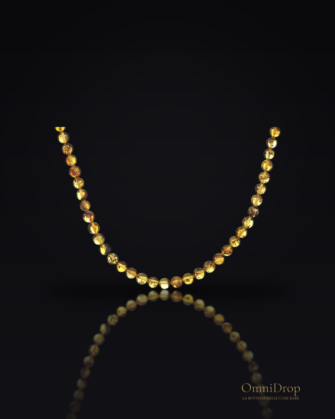 Collana ambra verde, per riportare i momenti migliori