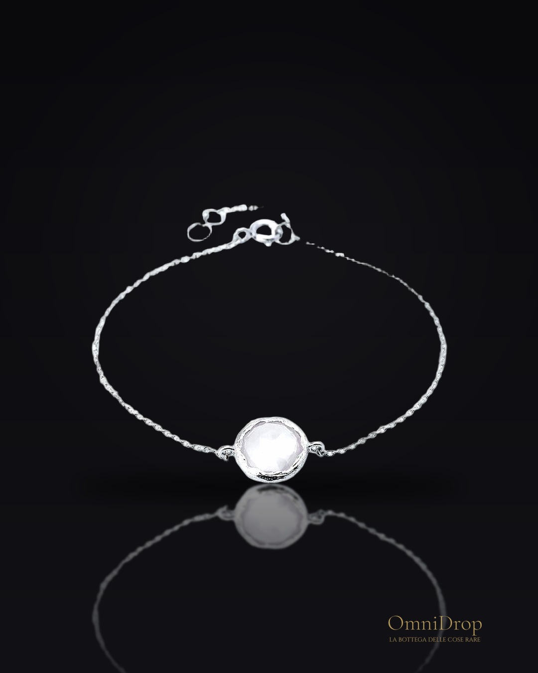 Bracciale quarzo rosa, per riempire il tuo cuore di dolcezza