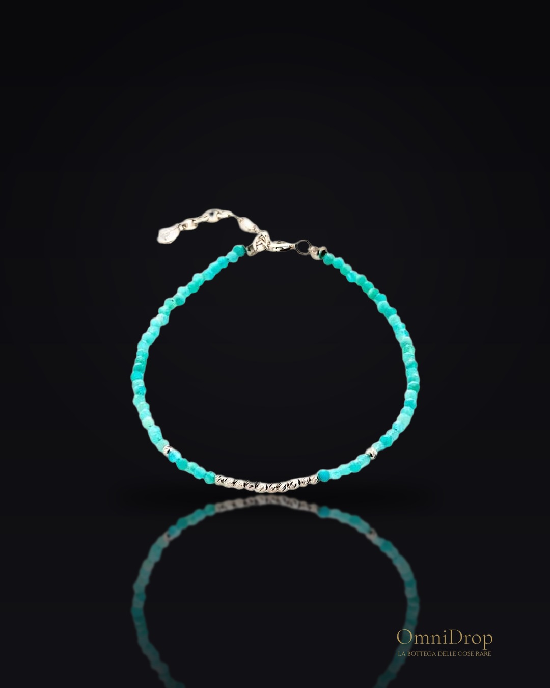 Bracciale ametista viola irregolare, per portare con te un'intenzione