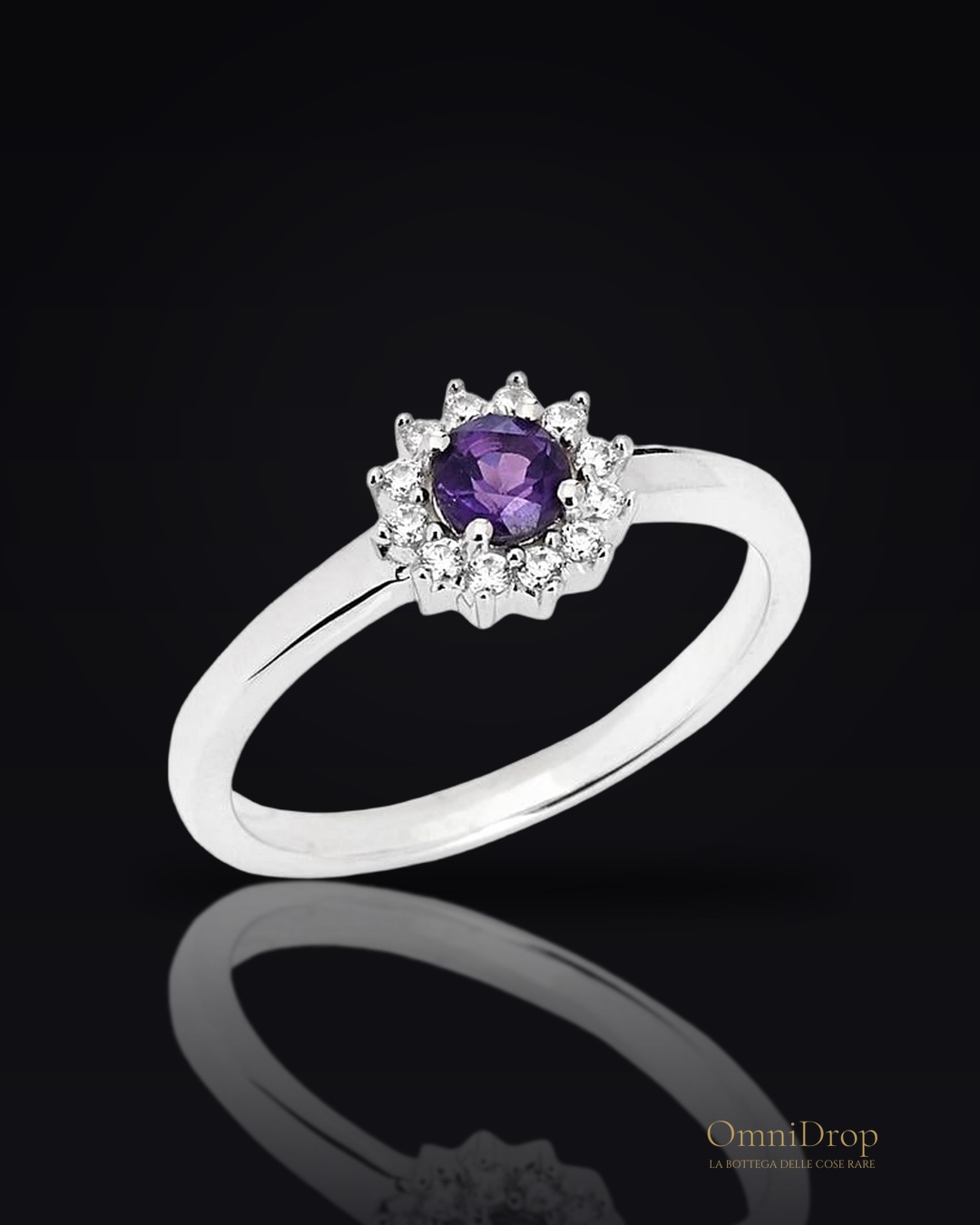 Anello ametista, per portare l'essenza del giorno
