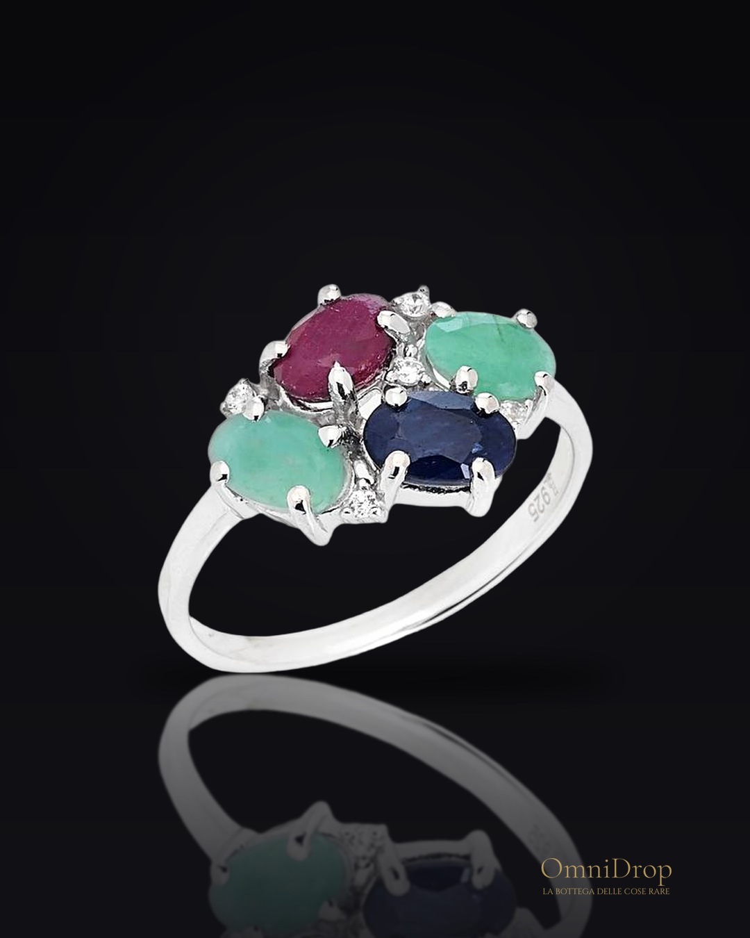 Anello multi-pietre, per esprimere la tua essenza