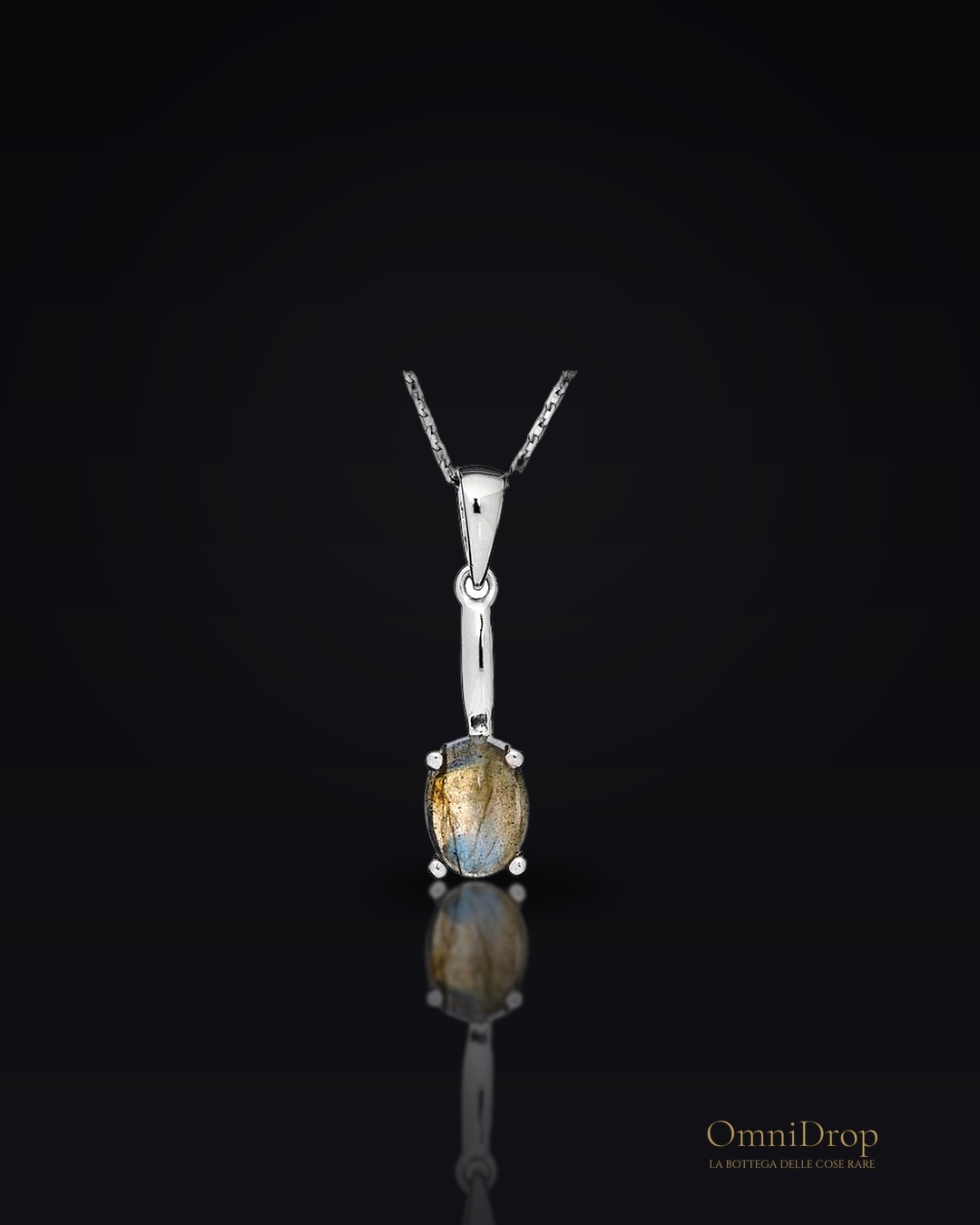 Ciondolo labradorite, per un tocco di luce