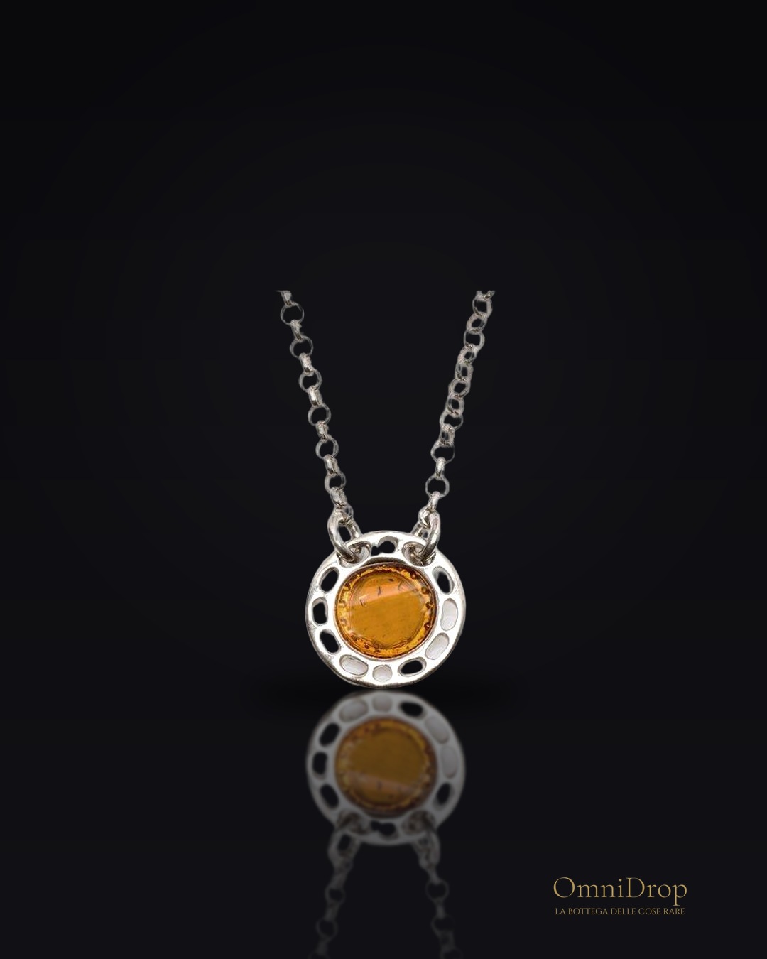 Collana ambra baltica, per evocare l'Oceano